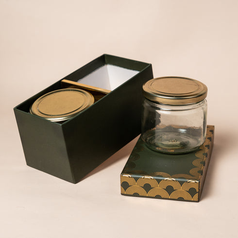 Utsav Jar Box of 2 - Olive Green