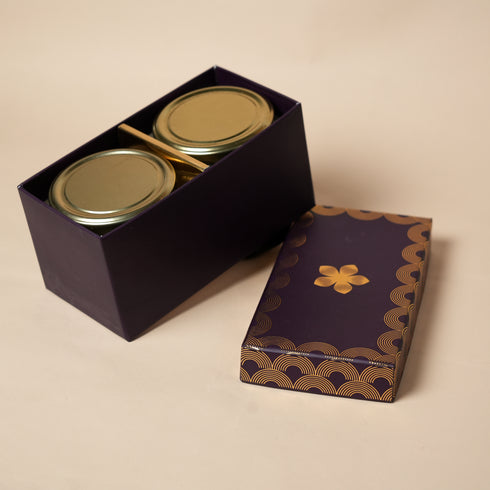 Utsav Jar Box of 2 - Midnight Purple