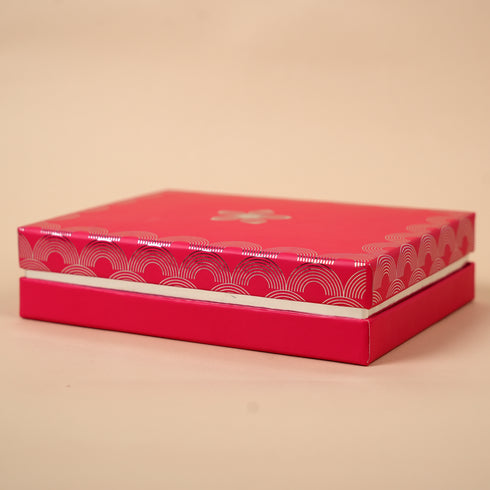 Utsav Rani Pink Cuff Style Mithai/Chocolate Box ( Cavity of 12 pcs )