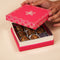 Utsav Rani Pink Cuff Style Mithai/Chocolate Box ( Cavity of 9 pcs )
