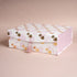 Peony Pink Tassel Box - Foldable/Collapsible Magnetic Box