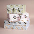 Peony Pink Tassel Box - Foldable/Collapsible Magnetic Box