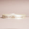 Rakshabandhan ki Hardik Shubhkamnaye Satin Ribbon (Cream)