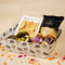 Van Mahal Gold Foil Basket (Ivory)