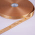 Happy Rakhi Gold Embossed Floret Ribbon (Gold)