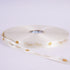 Happy Rakhi Gold Embossed Floret Ribbon (Ivory)
