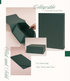 Collapsible Magnetic Emerald Green Box