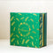 Christmas Pine Gold Foiled Green Gift Box