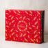 Christmas Pine Gold Foiled Red Gift Box