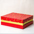 Christmas Pine Gold Foiled Red Gift Box