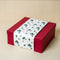 Red Gift Box with Santa’s Roadtrip Sleeve