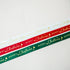 Merry Christmas Green Ribbon (Gold Foiled & Embossed)