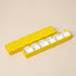 Moroccan Festive Yellow Foil Rigid Chocolate Box ( Cavity of 6 pcs )