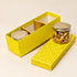 Moroccan Jar Box of 3 - Festive Yellow