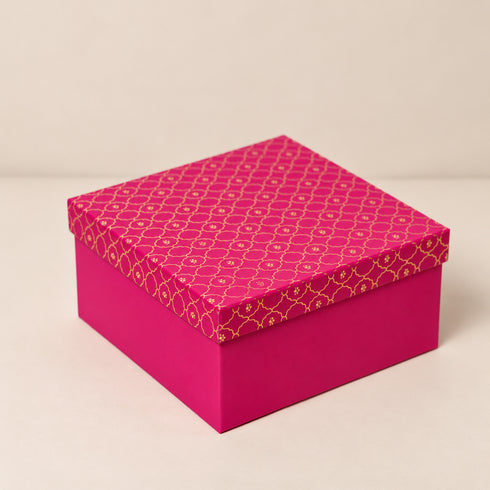 Moroccan Rani Pink Gold Foil Box