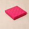 Moroccan Rani Pink Gold Foil Rigid Chocolate Box ( Cavity of 9 pcs )