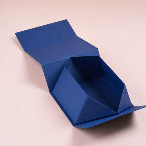 Collapsible Magnetic Blue Box