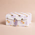 Peony Lavender Tassel Box - Foldable/Collapsible Magnetic Box