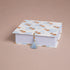 Peony Blue Mithai/Bakery Box (Cavity of 16 pcs) - The Keepsake Edition