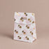 Peony Pink Gold Foil Gift Bags