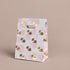 Peony Pink Gold Foil Gift Bags