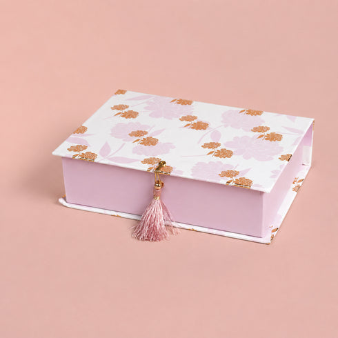 Peony Pink Mithai/Bakery Box (Cavity of 12 pcs) - The Keepsake Edition