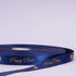 Happy Rakhi Gold Embossed Floret Ribbon (Navy Blue)