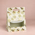 Peony Mint Green Rigid Hamper Bag with Window