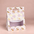 Peony Lilac Rigid Hamper Bag with Window