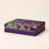 Bageecha Purple Cuff Style Mithai/Chocolate Box ( Cavity of 12 pcs )