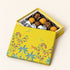 Bageecha Yellow Cuff Style Mithai/Chocolate Box ( Cavity of 12 pcs )