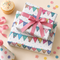 Happy Birthday Pennant Wrapping Roll (2 MTRS ROLL - 27.5X79 INCHES)