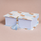 Peony Blue Mithai/Bakery Box (Cavity of 6 pcs) - The Keepsake Edition