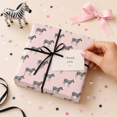 Zebra Dream Wrapping Roll (2 MTRS - 27.5X79 INCHES)