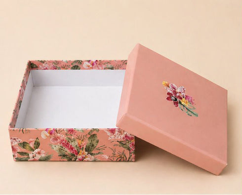 Botanical Coral Box
