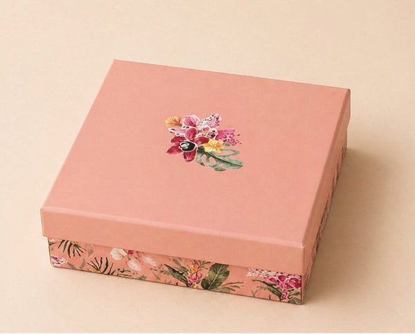 Botanical Coral Box