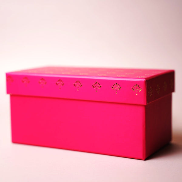 Jar Box of 2 ( Bright Pink - Festive Collection)