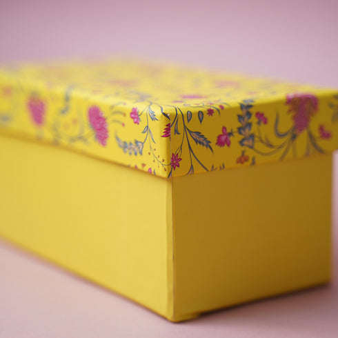 Jar Box of 3 - Shalimar Collection (Sunshine Yellow)