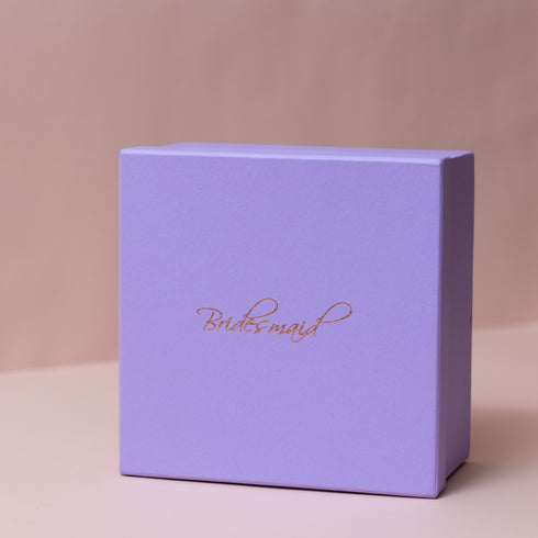 Bridesmaid Gift Hamper Box - Lavender