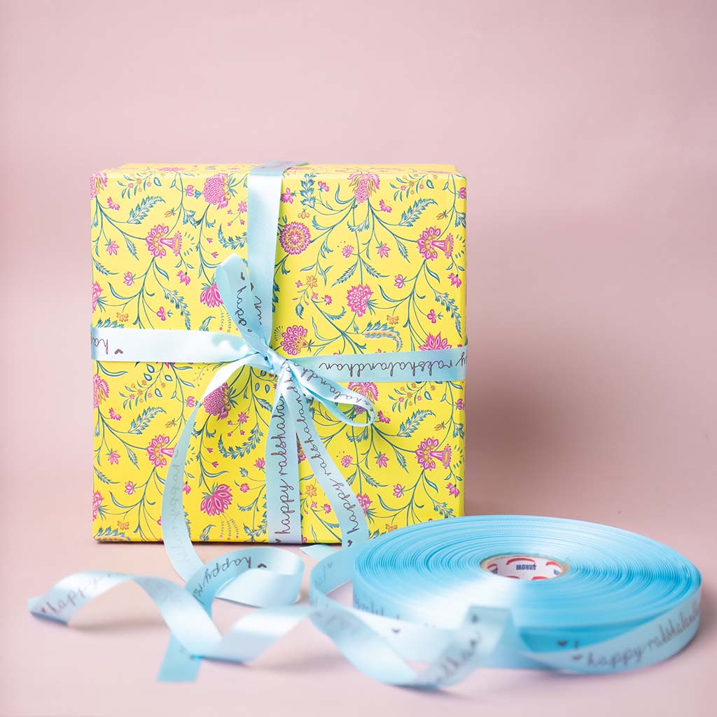 Rakshabandhan / Rakhi Satin Ribbon (Light Blue) – The Packing Company