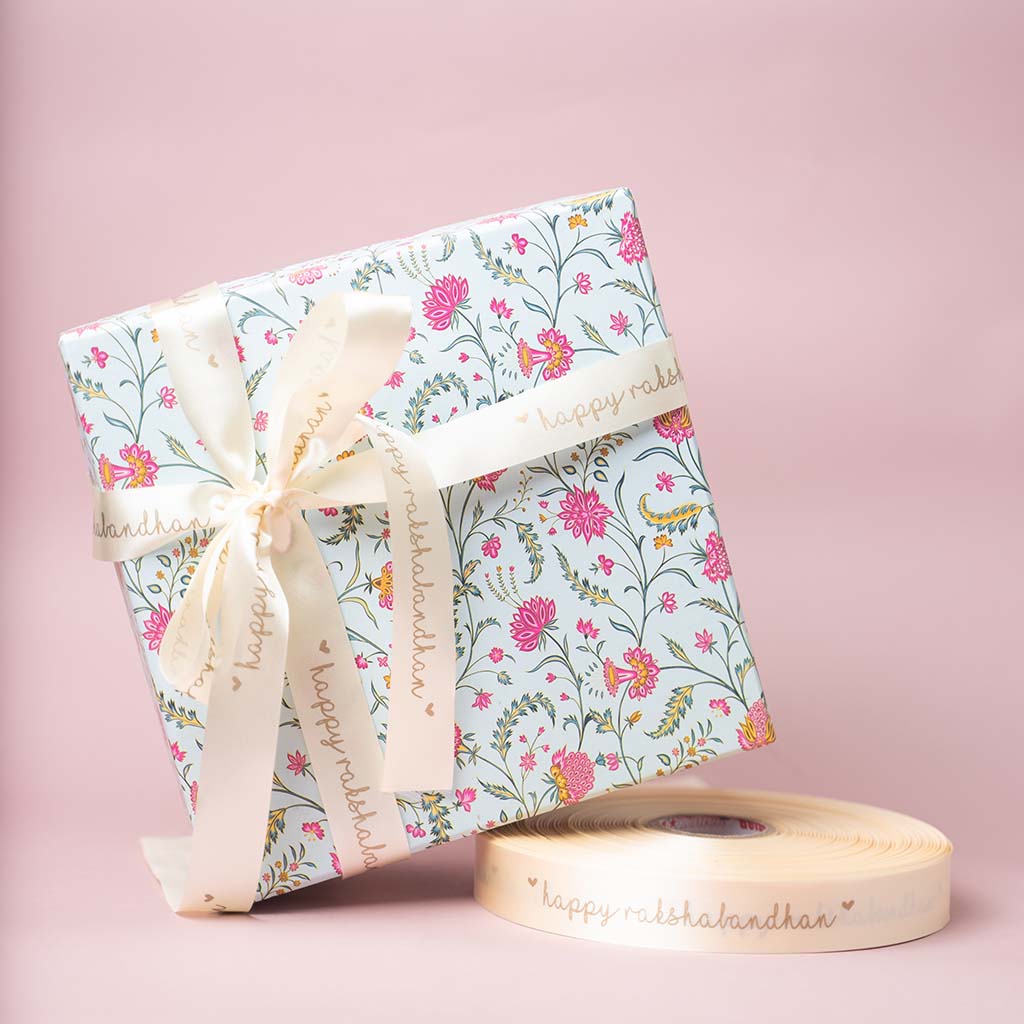 Rakshabandhan / Rakhi Satin Ribbon (Cream) – The Packing Company