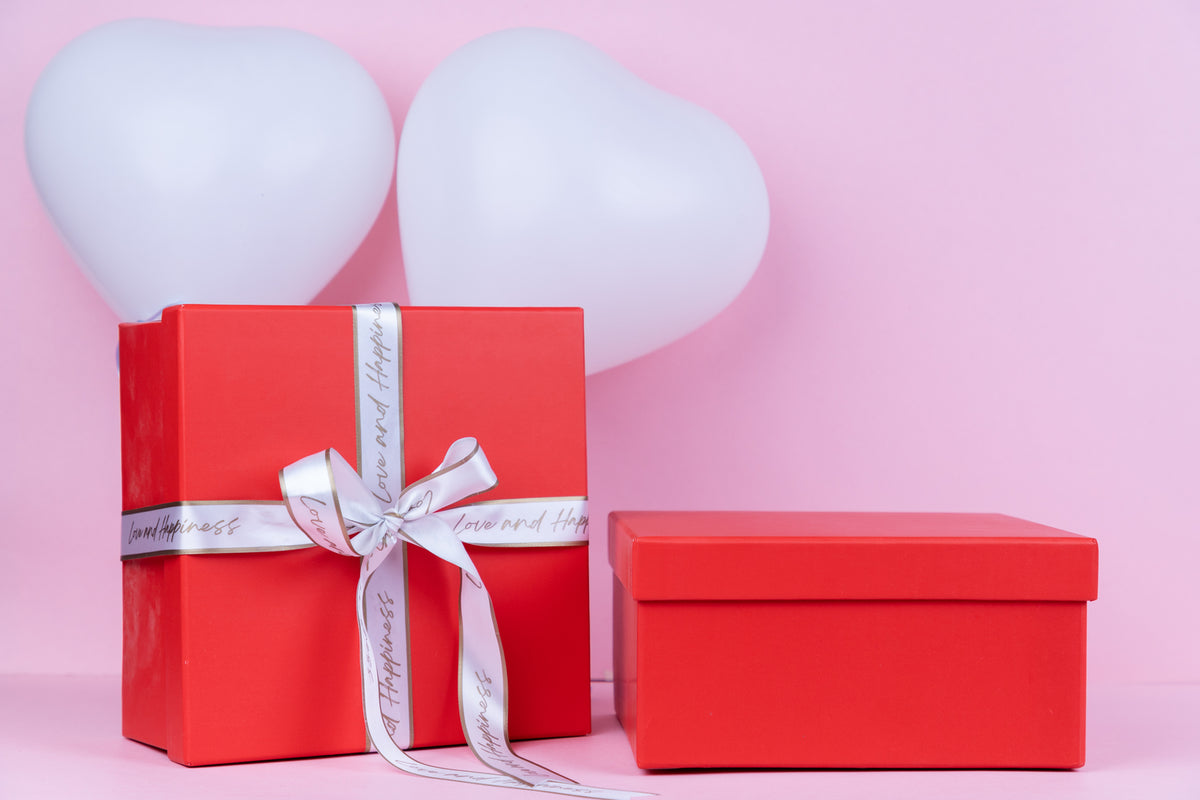 Red Rigid Gift Box | Vibrant Hardboard Hamper Packaging – The Packing ...