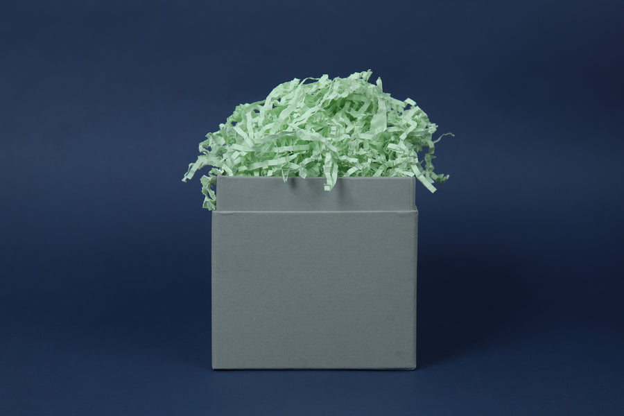 Mint Green Shredded Paper