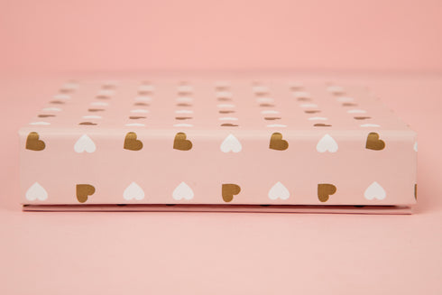 Pink Heart Magnetic Chocolate Box (9 chocolates) price per unit : Rs. 120