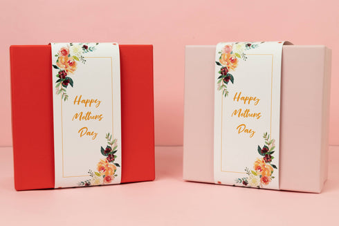 Mother's Day Red Box with Sleeve