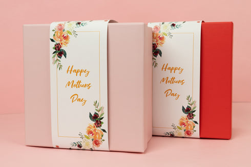 Mother's Day Pink Box with Sleeve