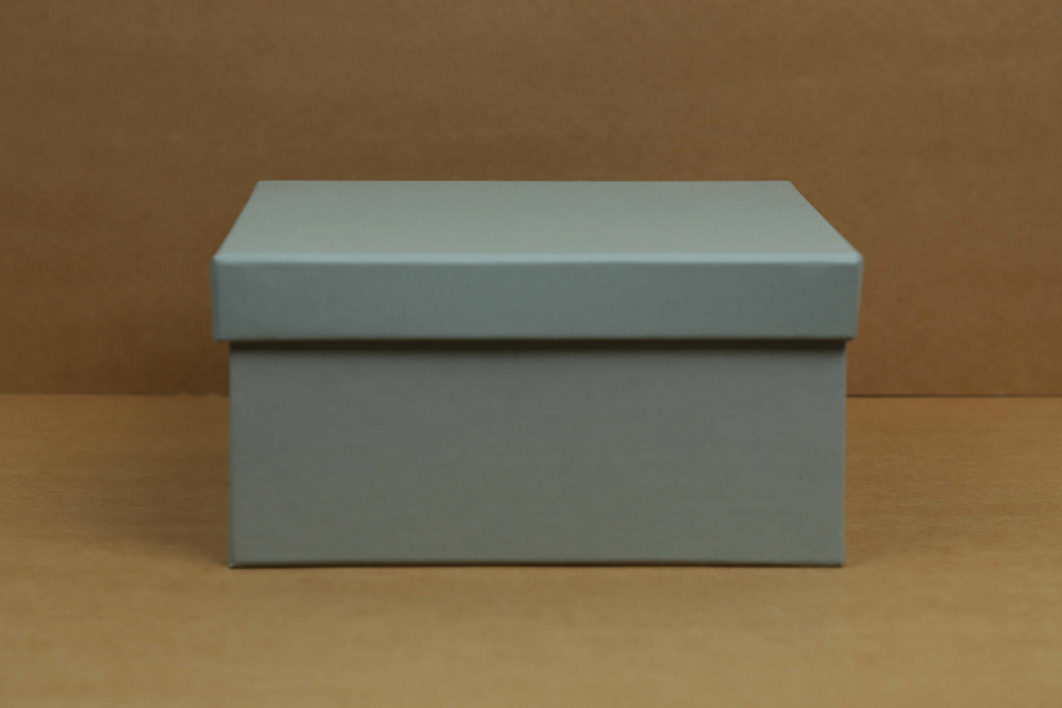 Grey Rigid Gift Box | Hardboard Hamper & Gift Packaging – The Packing ...