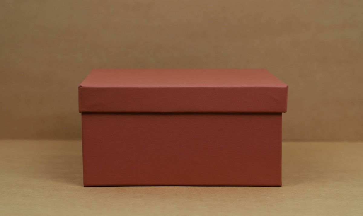 Rust Orange Rigid Gift Box | Hardboard Hamper Packaging – The Packing ...