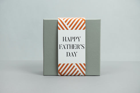 Father's Day Grey Gift Box with Sleeve