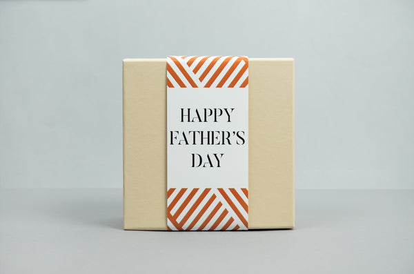 Father's Day Cream Gift Box with Sleeve